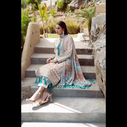 TOP QUALITY EMBROIDERED LAWN 3 PC SUIT