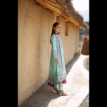 HIGH QUALITY EMBROIDERED LAWN 3 PC SUIT