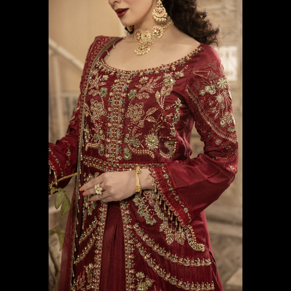 TASSAR SILK EMBROIDERED 3 PC SPECIAL PARTY WEAR