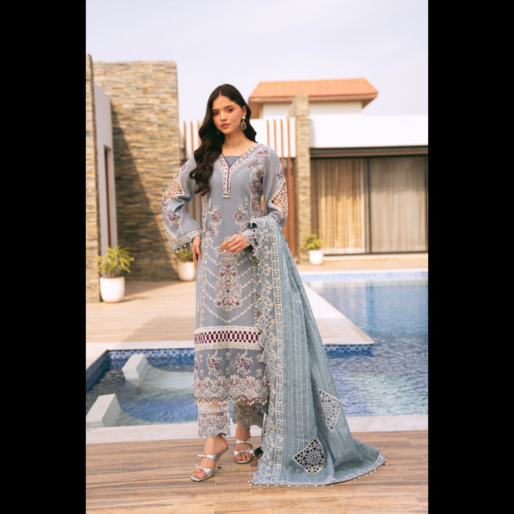 IMPRESSIVE COLOUR 3 PC TILLA LAWN EMBROIDERED SUIT